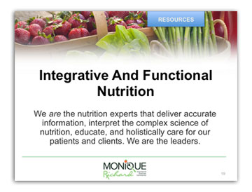 Integrative and Functional Nutrition Presentation slides